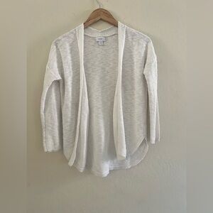 Old Navy White Open Front Cardigan sz XS